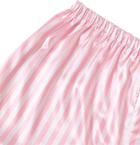 img 1 attached to LYANER Женская полосатая пижама для сна