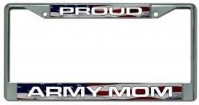 img 1 attached to Номерной знак Proud American Chrome