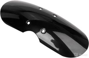 img 3 attached to 🏍️ Upgrade Your Triumph Bonneville T100: H RUO Motorcycle Short Front Fender Mudguard for 2001-2016 Scrambler & Thruxton 900