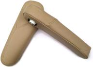 🔥 high-quality beige leather armrest cover for honda cr-v 07 08 09 - enhance comfort and style! логотип