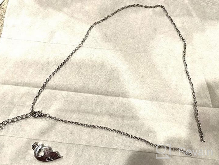 img 1 attached to 💕 SEO-Optimized BFF Friendship Necklace Set for 2 - Best Friend Necklaces, Matching Heart-BFF Gifts, Best Friends Forever Pendant Necklaces Set review by Stephanie Hicks