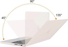 img 1 attached to MOSISO совместим с 14-дюймовым корпусом MacBook Pro 2021 2022 года выпуска A2442 M1 Pro / Max с дисплеем Liquid Retina XDR Touch ID, жестким пластиковым корпусом, кожей клавиатуры, защитной пленкой для экрана и сумкой для хранения, серый камень