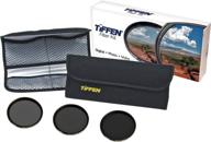 📷 tiffen 77mm digital neutral density filter kit (nd 0.6, 0.9, 1.2 + wallet) - enhancing photography with versatile nd filters логотип