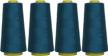 get perfect serger stitches with threadart polyester thread in dark turquoise - 4 cones bundle pack logo