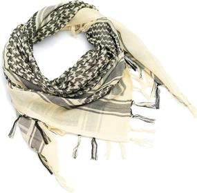 img 2 attached to Keffiyeh Military Shemagh Tactical Desert Women's Accessories in Scarves & Wraps