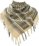 keffiyeh military shemagh tactical desert women's accessories in scarves & wraps logo