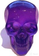 kool collectibles: clear purple skull shifter shift knob rat rod lever - stylish & unique auto accessory логотип