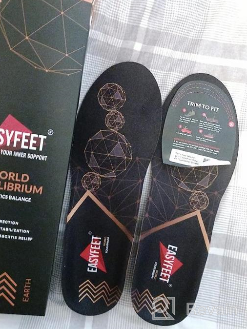 img 1 attached to 2023 Orthotic Insoles With Body Alignment And Shock Absorption For Plantar Fasciitis Relief - Perfect Arch And Balance Support For Standing All Day review by Nicole Griego