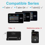 securely hold and protect your insulin pump with iguerburn 360° rotating case - compatible with tandem tslim x2, t slim, t:slim g4, and t: holster belt clip logo