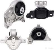 ena engine motor and trans mount set: compatible with 2001-2007 chrysler dodge, replacement for a2926 a2928 a2925 a2927 logo