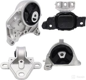 img 1 attached to ENA Engine Motor and Trans Mount Set: Compatible with 2001-2007 Chrysler Dodge, Replacement for A2926 A2928 A2925 A2927