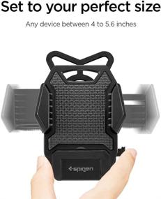 img 2 attached to 🚲 Spigen Universal Bike Phone Holder – Securely Mount Your Smartphone on Bikes, Motorcycles, and Strollers