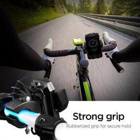 img 3 attached to 🚲 Spigen Universal Bike Phone Holder – Securely Mount Your Smartphone on Bikes, Motorcycles, and Strollers