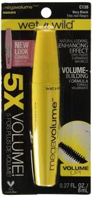 img 3 attached to 10x Volume Mascara: Wet Wild Megavolume Mascara in Black