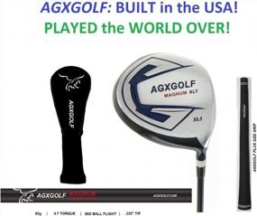 img 1 attached to AGXGOLF Men'S Right Hand XSL Edition Executive Golf Club Set; Driver, Fairway Wood, Utility Club, Irons, Cadet, Regular Or Tall Length; Free Putter, Bag Not Included