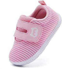 img 2 attached to Sneakers Walking Infant Months Toddler Boys' Shoes: The Perfect Footwear for Young Explorers!