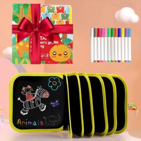 img 4 attached to Travel-Friendly Erasable Bear Drawing Pad – Top Children'S Day Gift Idea For Boys And Girls Ages 3-8 – Perfect For Car Trips, Airplane Rides, And Home Use