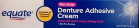 img 1 attached to Equate Denture Adhesive TWO PACK Fixodent