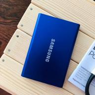 img 2 attached to 🔴 Renewed Samsung Portable SSD T7 500GB USB 3.2 External Solid State Drive Red review by Stanislaw Kimsa ᠌