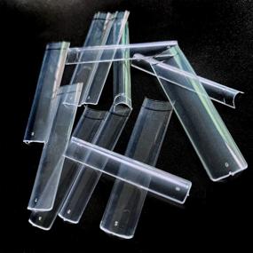 img 1 attached to 600Pcs AddFavor XXXL Clear Nail Tips - Накладные ногти профессионального качества для салонов и дома своими руками