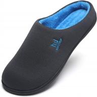 ultimate comfort: maiitrip men's memory foam house slippers with non-slip sole (size 7-17) logo