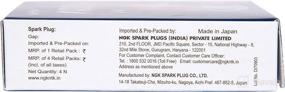 img 1 attached to 🔥 NGK 6597 Iridium IX Spark Plug: Unbeatable Performance with Part# BPR5EIX