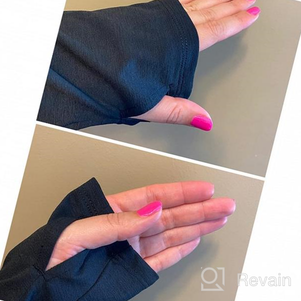 img 1 attached to Stay Fashionable And Comfortable With Hiverlay'S Long Sleeve Workout Shirts For Women - Perfect For Running And Athletic Activities! review by Daniel Casper