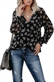 img 1 attached to Upgrade Your Wardrobe With MLEBR'S Stylish Floral & Leopard Printed Chiffon Blouses & T-Shirts For Women
