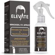 elevate minoxidil hair growth spray logo