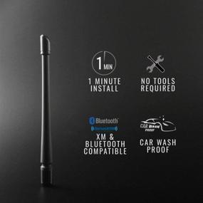 img 2 attached to Rydonair Car Wash Proof Antenna: Perfect Fit for Jeep Wrangler 2007-2021 &amp; Gladiator, No Modifications Needed