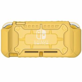 img 2 attached to Nintendo Switch Lite Hybrid System Armor (Yellow) By HORI - Officially Licensed By Nintendo