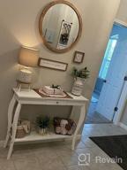 img 1 attached to Chic White Narrow Console Table With Drawer - Ideal Entryway And Accent Sofa Table review by Jim Ledbetter