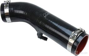 img 4 attached to 🚀 HPS 57-1591-BLK Black Silicone Air Intake Hose Kit (Post MAF Tube) - Enhanced Performance for Your Vehicle!