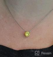 img 1 attached to Jewlpire'S Stunning 18K Gold Diamond Necklace For Women - Perfect For Special Occasions! review by Chelsea Miller