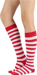 img 3 attached to Womens Knee-High Casual Socks By STYLEGAGA - Stylish And Comfy