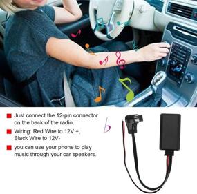 img 3 attached to 🚗 IP-Bus Car Bluetooth Adapter - Wireless Bluetooth AUX Adapter for Enhanced Audio Stereo Module