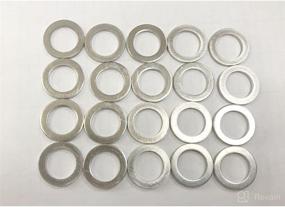 img 2 attached to Aluminum Gaskets Washers Replacement 94109 14000