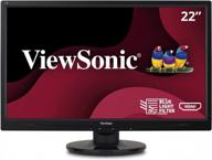 va2246mh-led viewsonic led monitor with 💻 anti-glare, office inputs and 60hz refresh rate logo