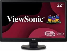 img 4 attached to VA2246MH-LED ViewSonic LED Monitor with 💻 Anti-Glare, Office Inputs and 60Hz Refresh Rate