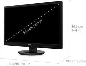 img 2 attached to VA2246MH-LED ViewSonic LED Monitor with 💻 Anti-Glare, Office Inputs and 60Hz Refresh Rate