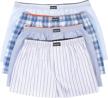 laetan 4-pack of soft cotton poplin woven boxers | comfortable boxer shorts | men's boxer briefs logo