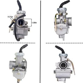 img 1 attached to Enhanced PZ20 Carburetor for TaoTao, NST, SunL, Kazuma Baja – Fits 50cc, 70cc, 90cc, 110cc, and 125cc ATVs