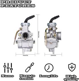 img 2 attached to Enhanced PZ20 Carburetor for TaoTao, NST, SunL, Kazuma Baja – Fits 50cc, 70cc, 90cc, 110cc, and 125cc ATVs