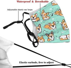 img 1 attached to Dustproof Breathable Reusable Adjustable Protective Dogs : Apparel & Accessories