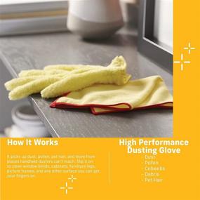 img 3 attached to 🧤 E-Cloth Premium Dusting Glove: High Performance Microfiber Duster, Reusable, 100 Wash Guarantee - 1 Pack