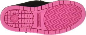 img 1 attached to DC Girls Court Graffik Skate Girls' Shoes ~ Athletic