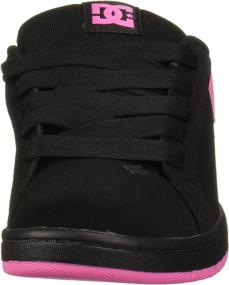 img 3 attached to DC Girls Court Graffik Skate Girls' Shoes ~ Athletic
