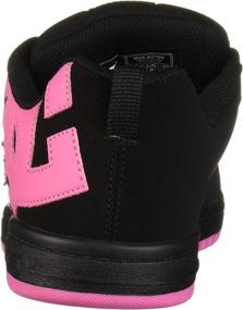 img 2 attached to DC Girls Court Graffik Skate Girls' Shoes ~ Athletic
