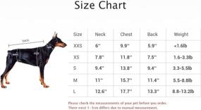 img 1 attached to 🐶 DroolingDog Small Pet Winter Clothes - Dog Sweater T-Shirt for Dogs and Cats (Small, Black)