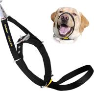 🐶 canny collar dog head collar - no pull leash training head harness for gentle walks with small, medium or large dogs - comfortable & calm control - easy to fit halter that stops pulling - padded collar - kind to your dog - available in black, blue, purple & red logo